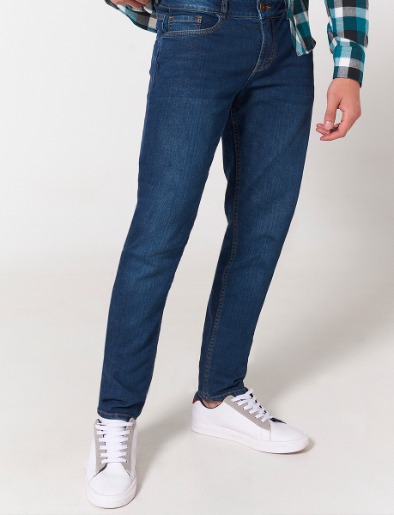 Skinny Jean Azul Oscuro