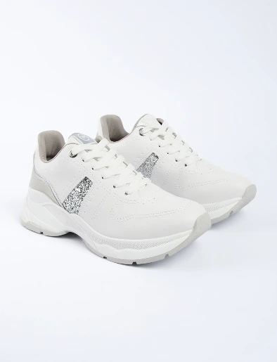 Sneaker Blanco con Cordones | Viamarte