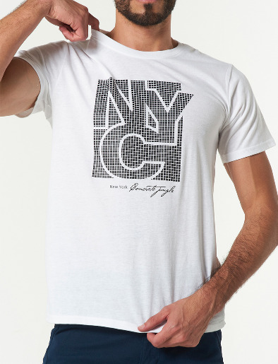 Camiseta NYC Crudo