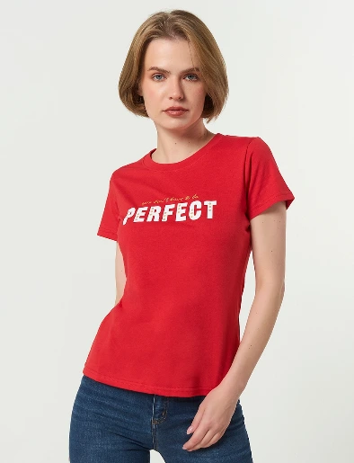 Camiseta Perfect Rojo