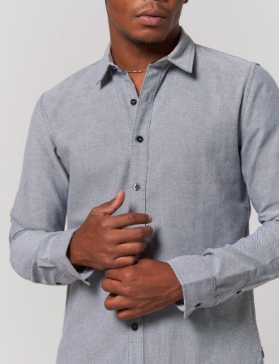 Camisa Llana Gris