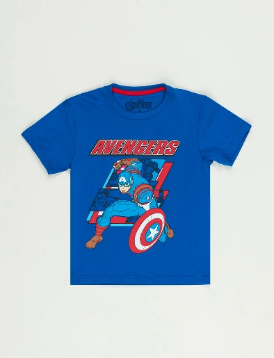 Camiseta Capitán América Azul