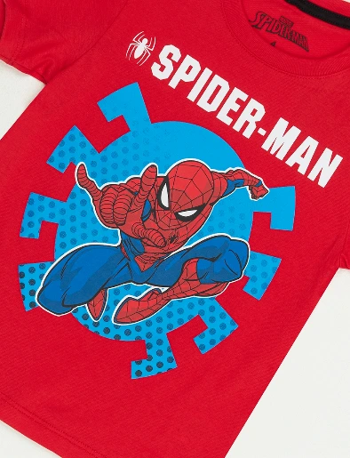Camiseta Spiderman Rojo