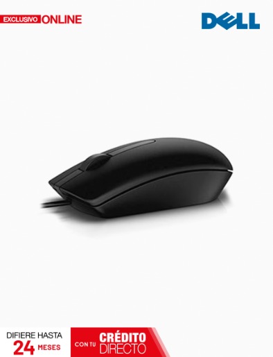 Mouse Óptico USB Negro | Dell