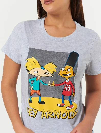 Camiseta Arnold Gris