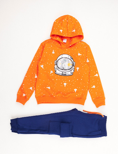 Conjunto Chompa + Pantalón Astronauta