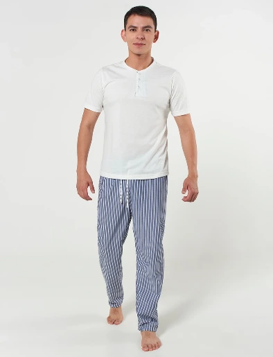 PIjama Camiseta + Pantalón Unicolor