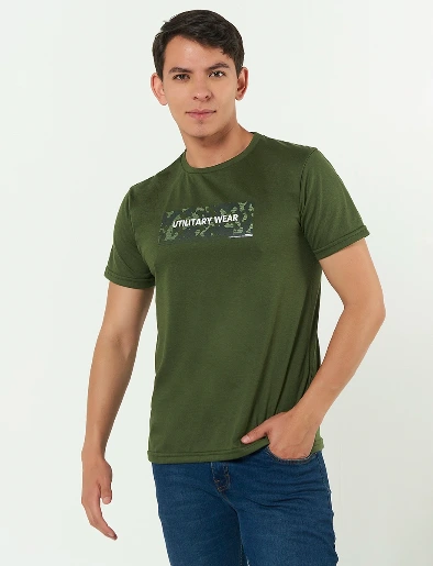Camiseta Utilitary Wear Verde Militar