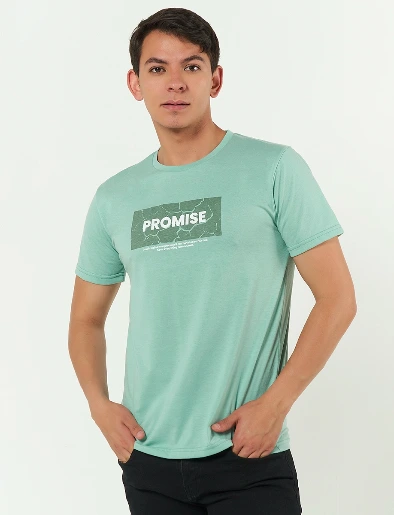 Camiseta Promise Verde Aceituna