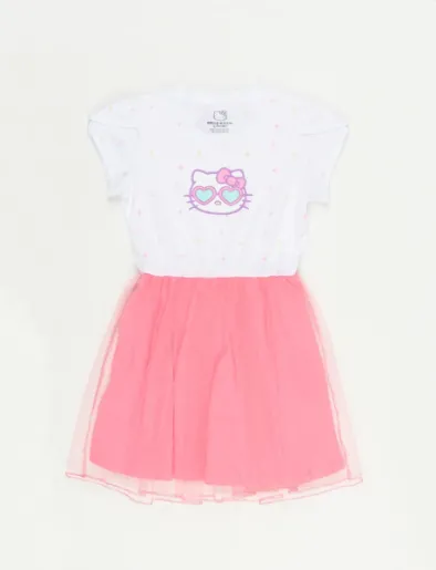 Vestido Hello Kitty con Tul