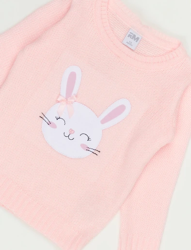 Sweater Conejo Rosado