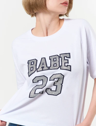 Camiseta Babe 23 Blanco