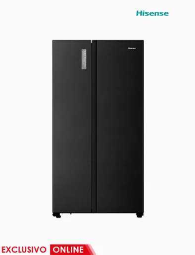 Refrigeradora Side by Side 624 Lts Inverter Negra | Hisense