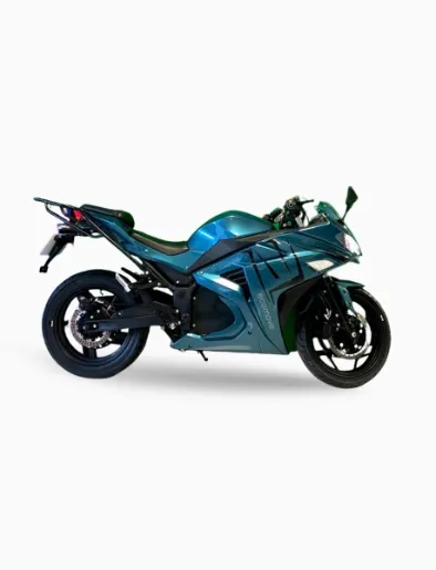 Moto Eléctrica Deportiva Olimpo Motor 5000W  Azul | Ecomove