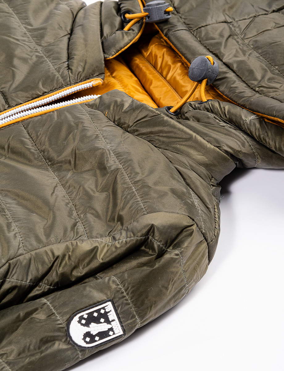 Chaqueta acolcacha verde militar