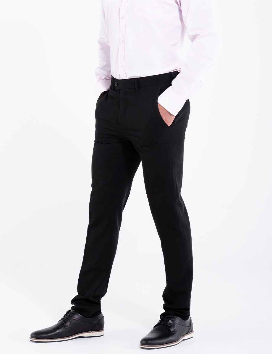 Pantalón ejecutivo negro