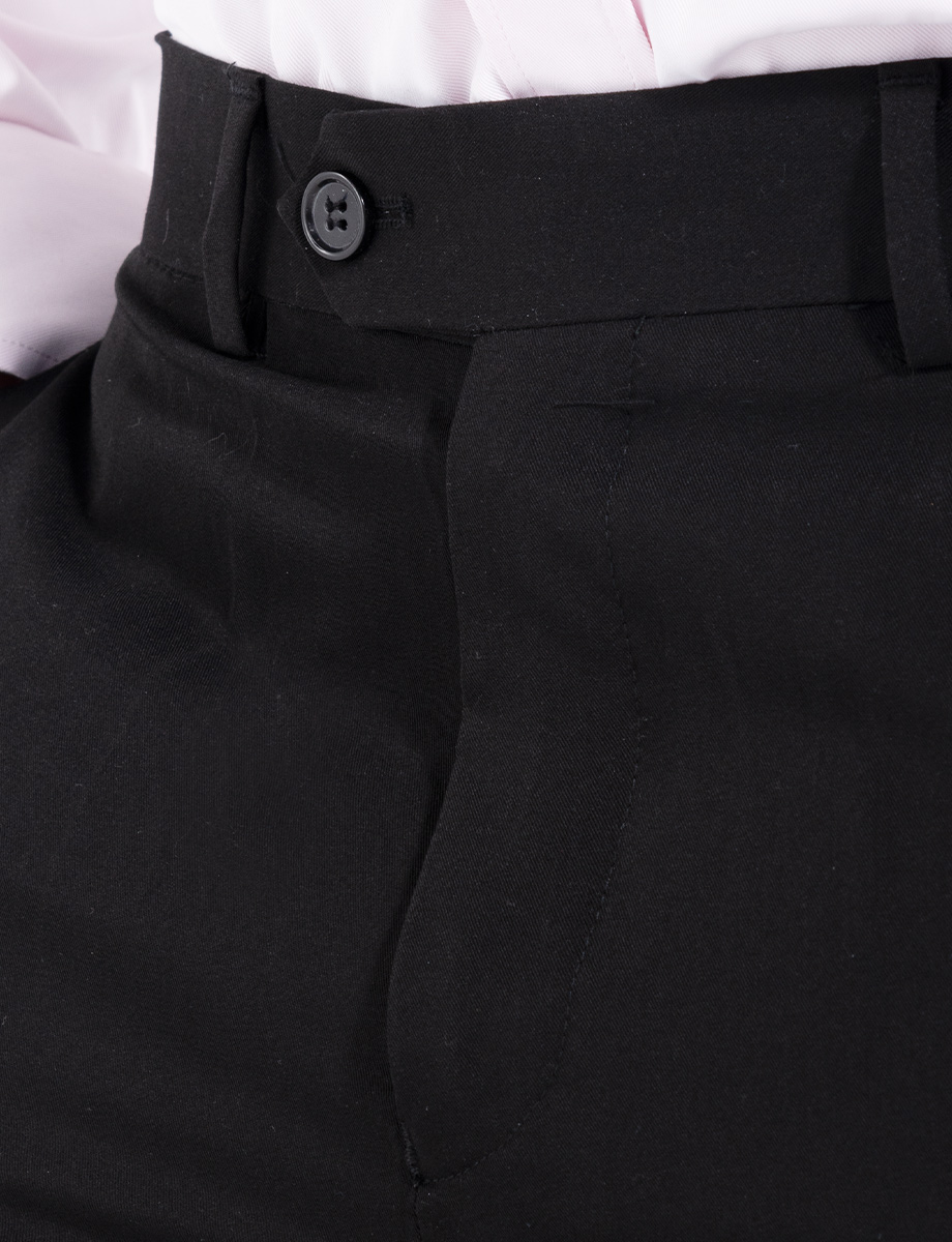Pantalón ejecutivo negro