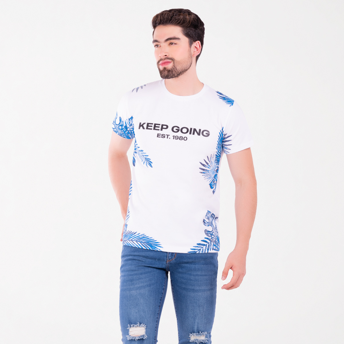 Camiseta keep going
