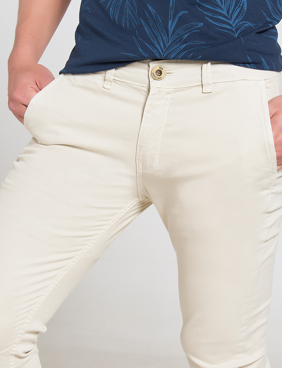 Pantalón Chino Unicolor