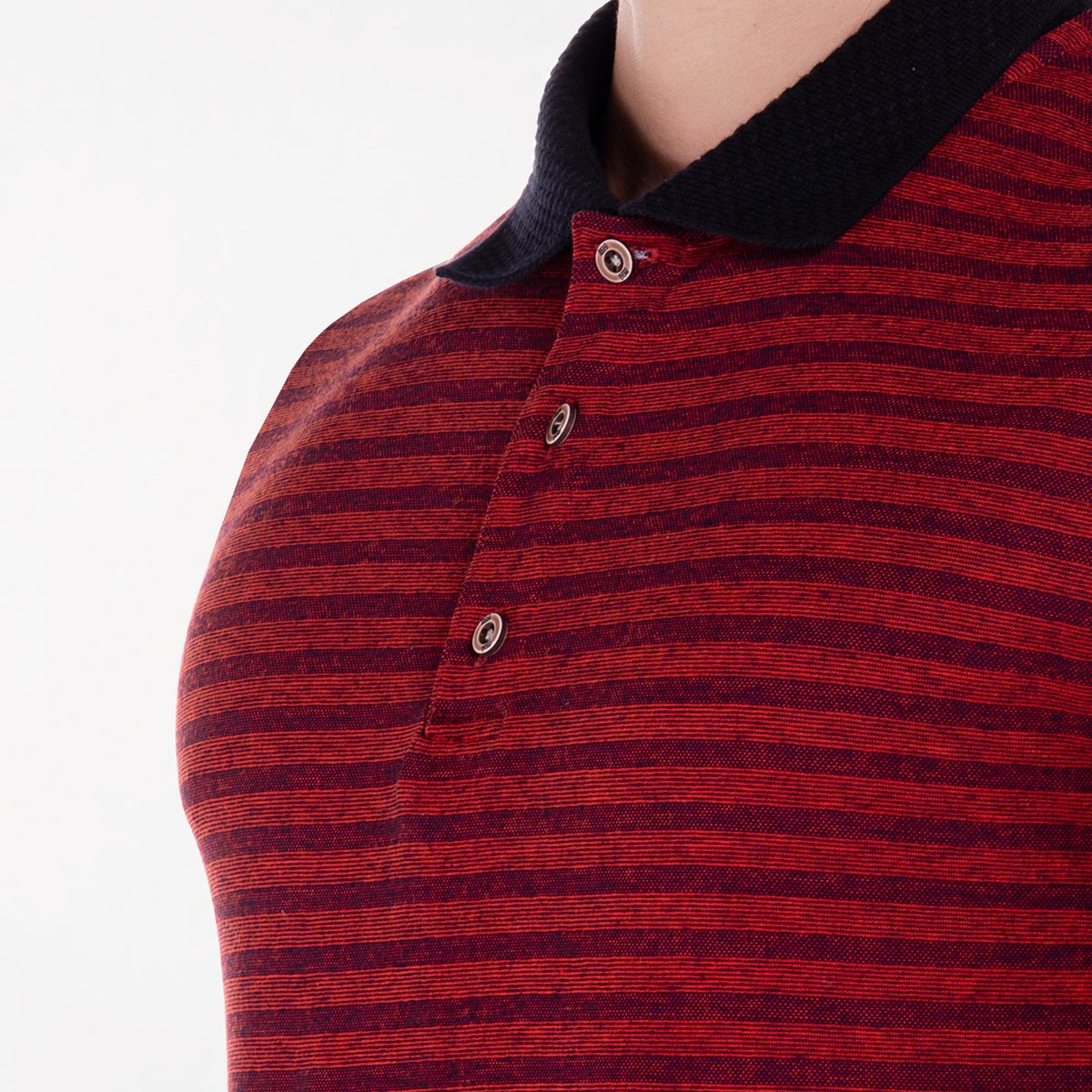 Camiseta polo rayas