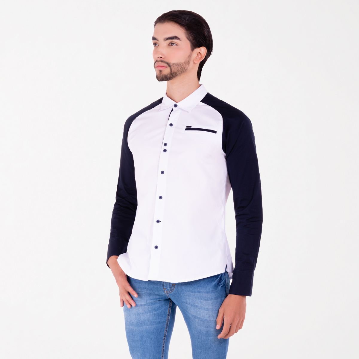 Camisa combinada