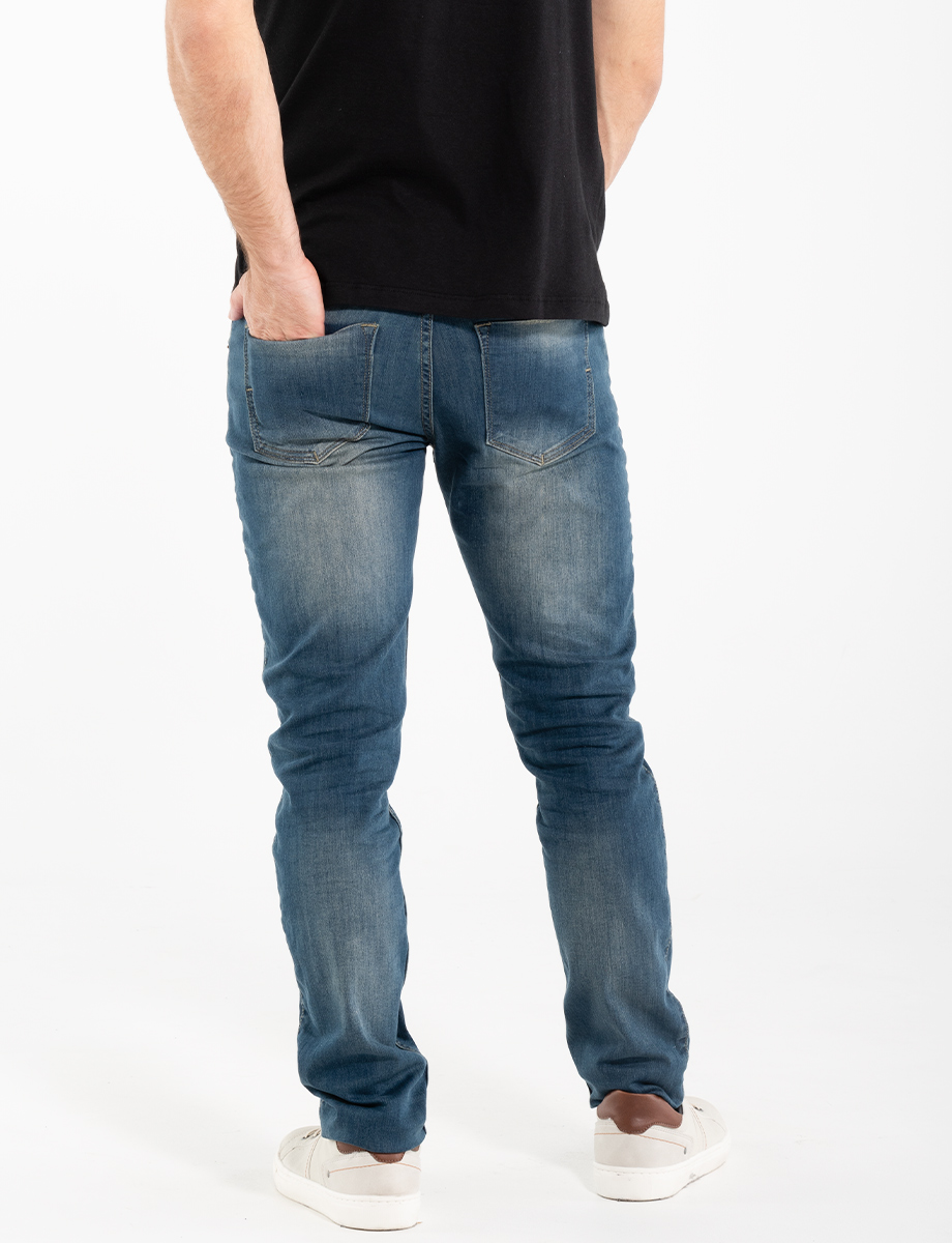 Jean skinny llano 5 bolsillos