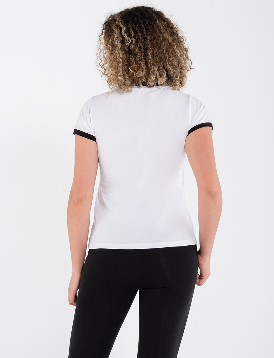 Camiseta caracol blanca
