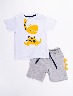 Conjunto short camiseta combinado