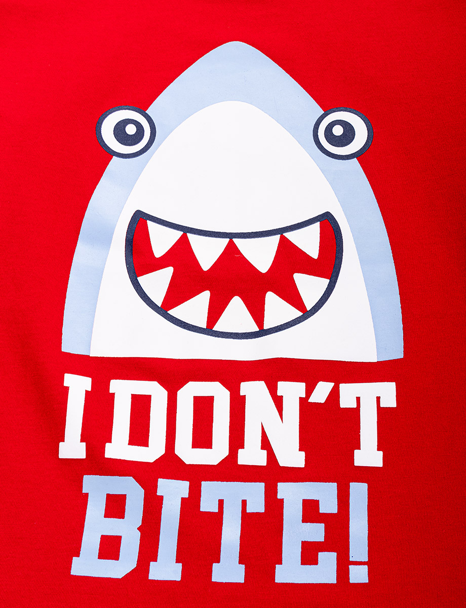 Buzo I Don't Bite rojo