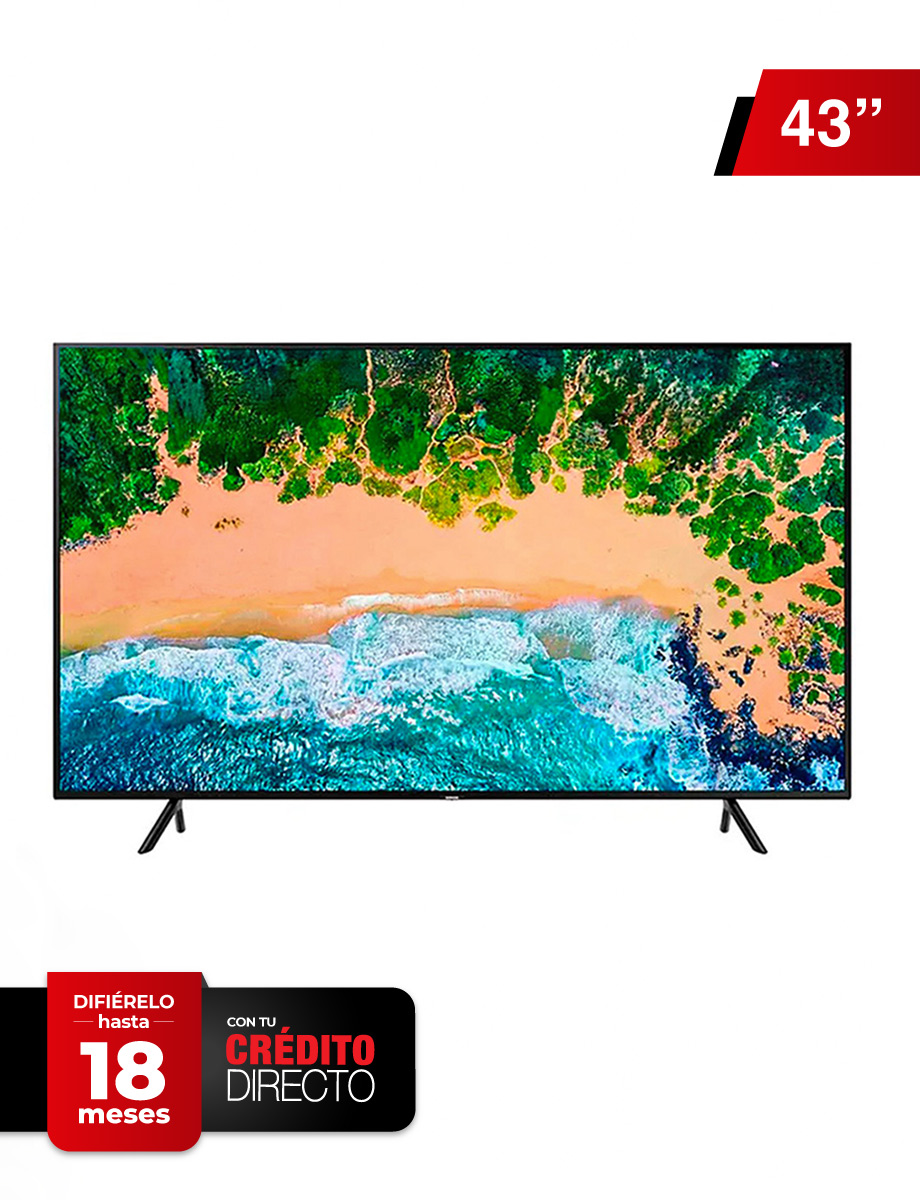 TV Samsung 43" NU7100 UHD 4K