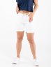 Bermuda gabardina blanca