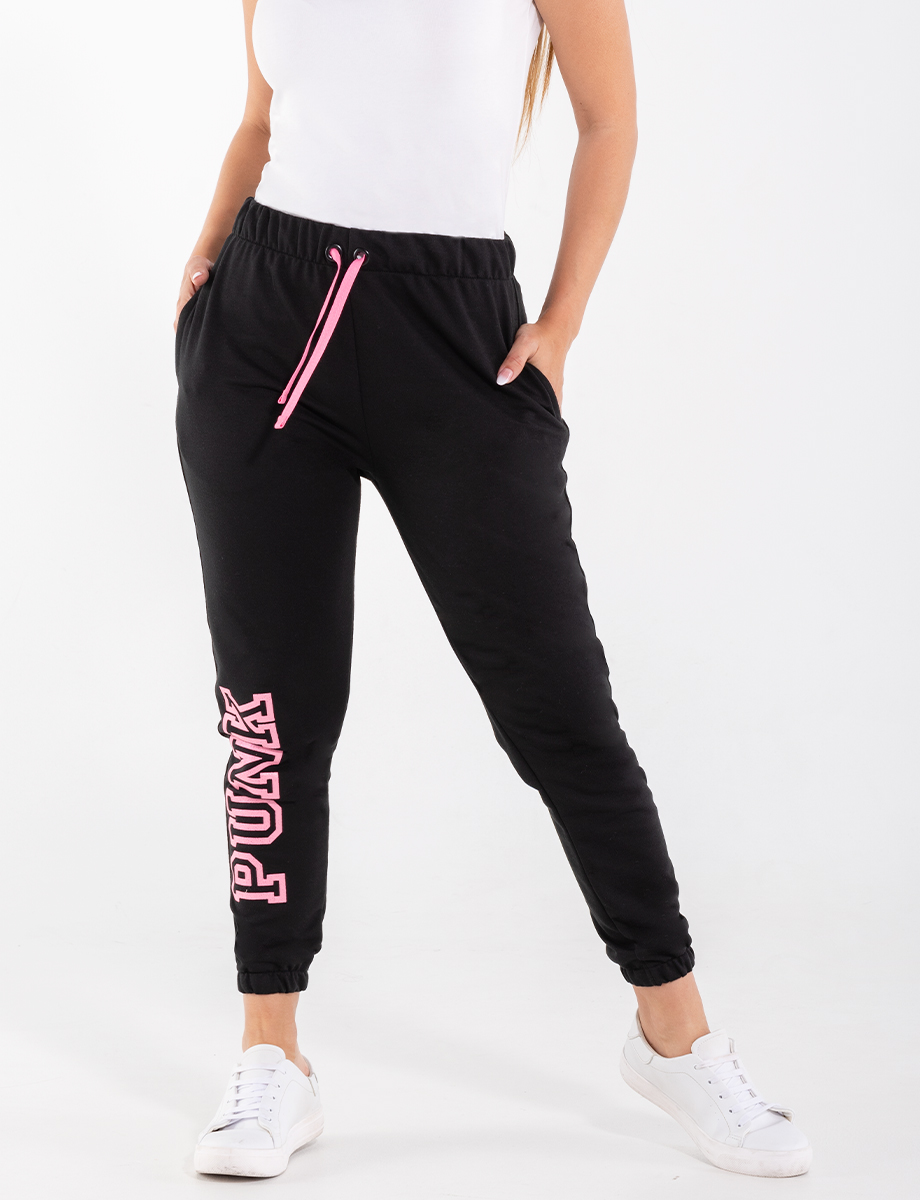 Jogger negro Punk