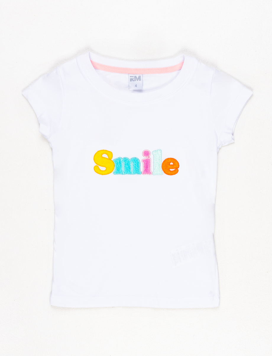 Camiseta unicolor Smile