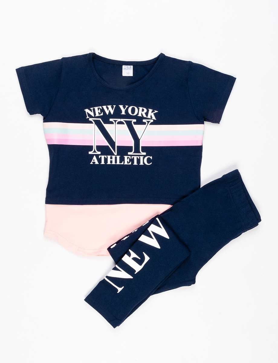 Conjunto licra camiseta New York