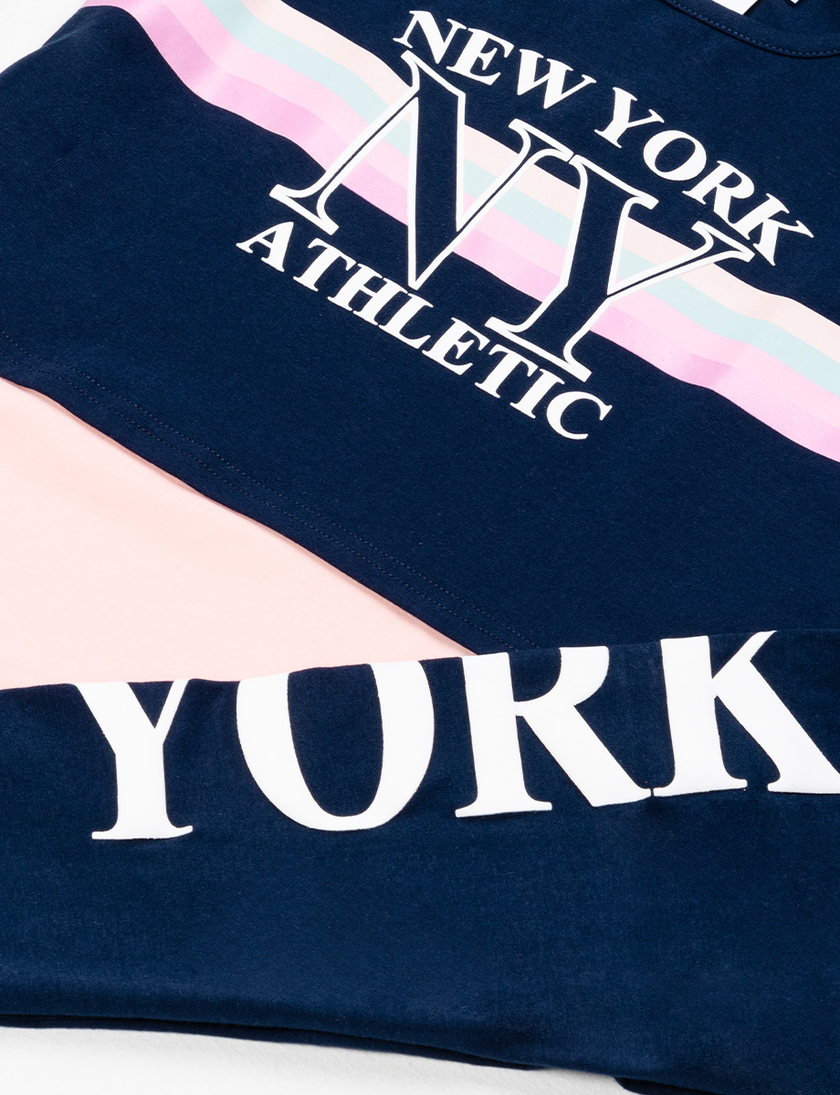 Conjunto licra camiseta New York