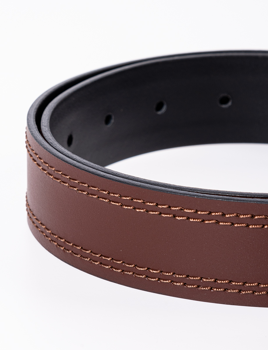 Correa reversible negro-café
