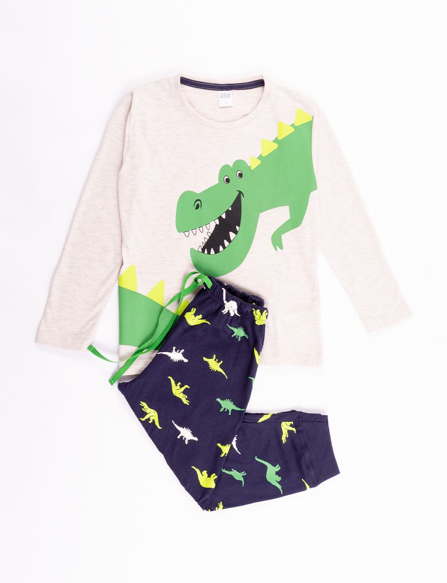 Pijama buzo pantalón Dinosaurios