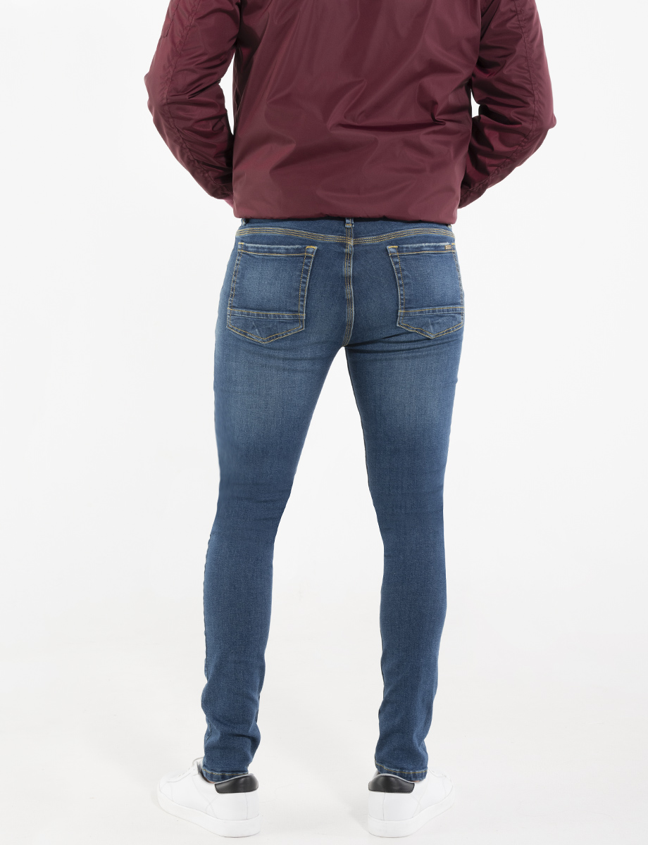 Jean skinny 5 bolsillos