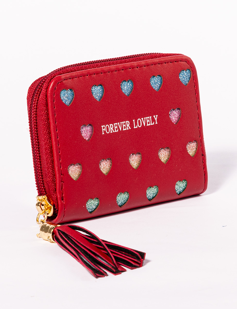 Billetera Forever Lovely roja