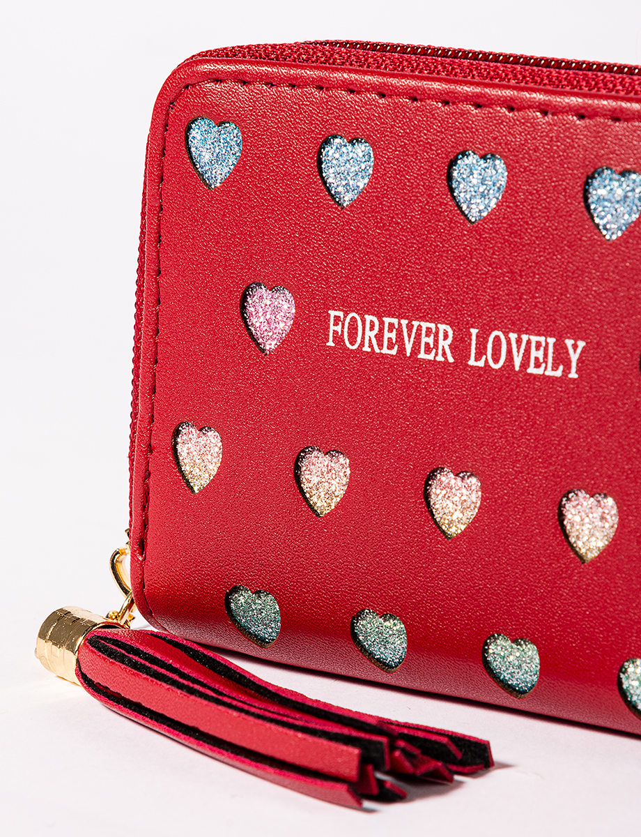 Billetera Forever Lovely roja