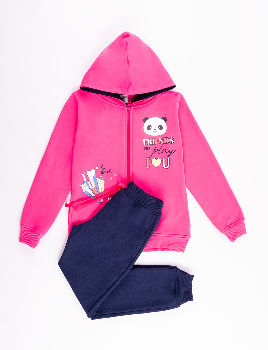 Calentador Friends fucsia-azul