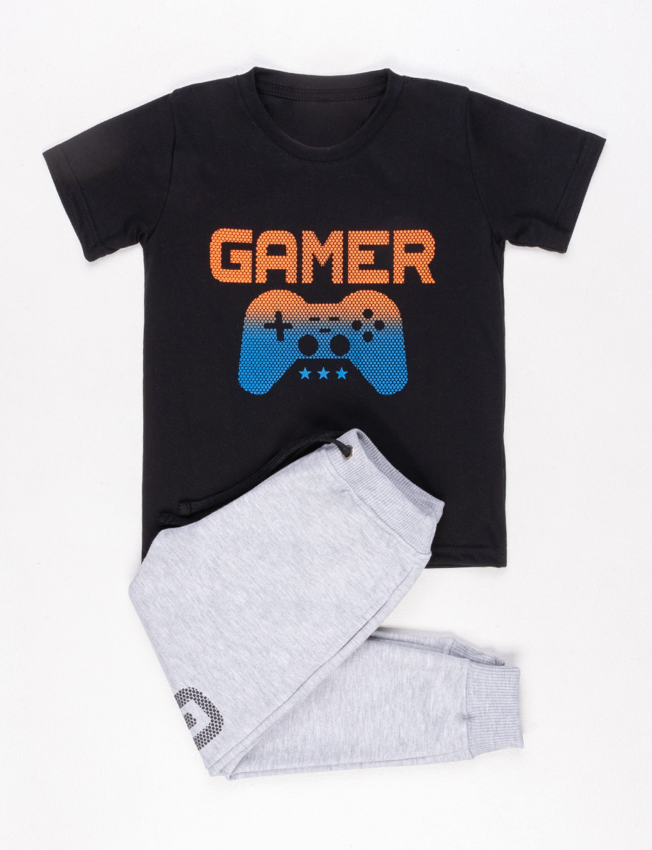 Conjunto jogger camiseta Gamer