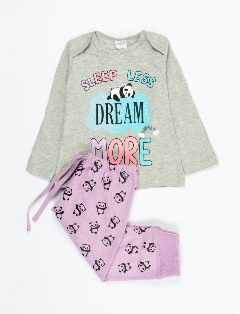 Pijama 2 piezas Panda