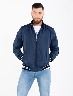 Chaqueta en nylon azul marino