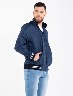 Chaqueta en nylon azul marino