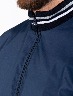 Chaqueta en nylon azul marino