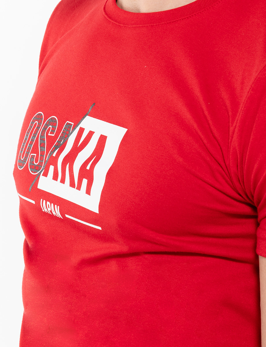 Camiseta roja Osaka