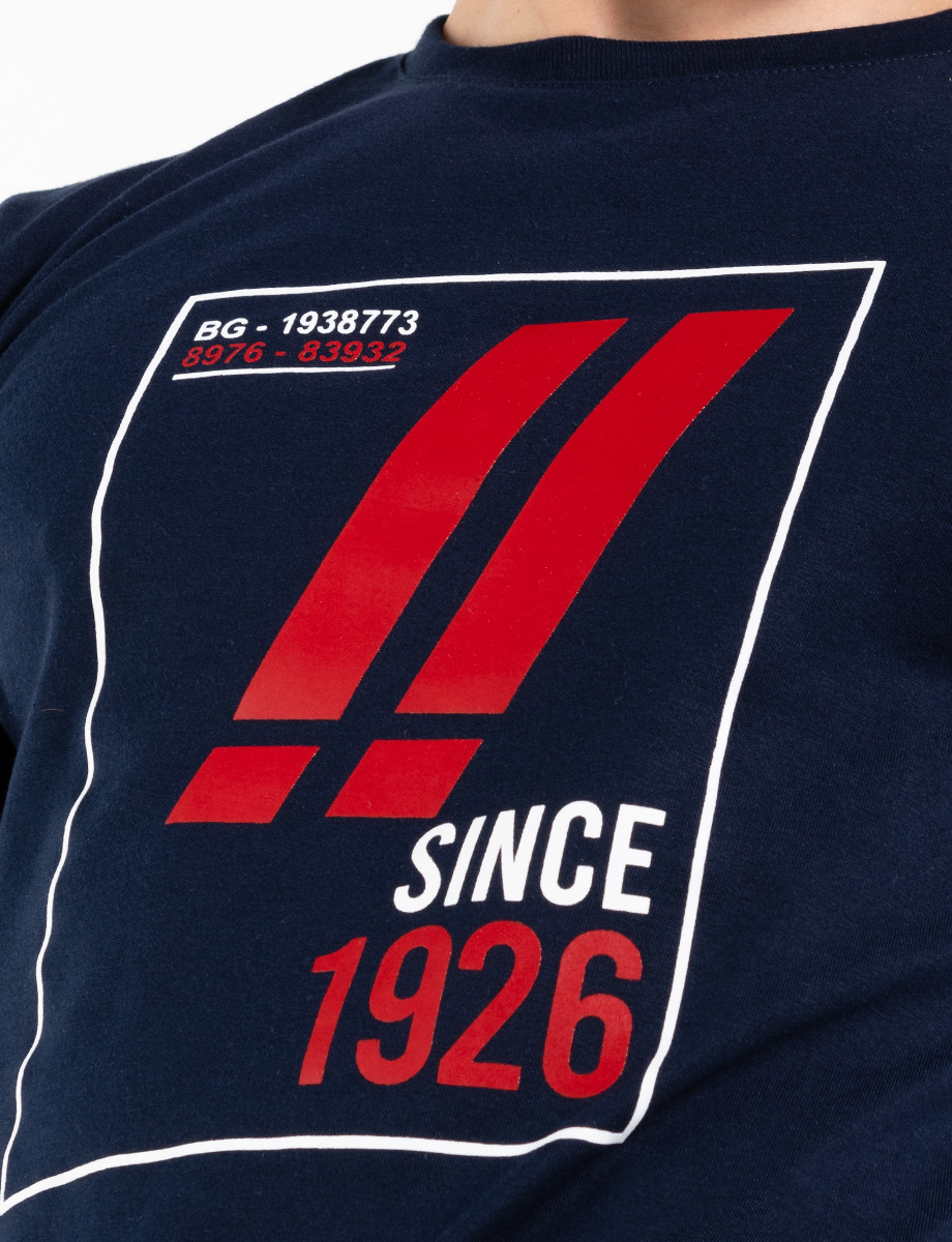 Camiseta Since azul