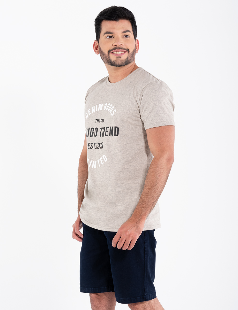 Camiseta Indigo Trend gris