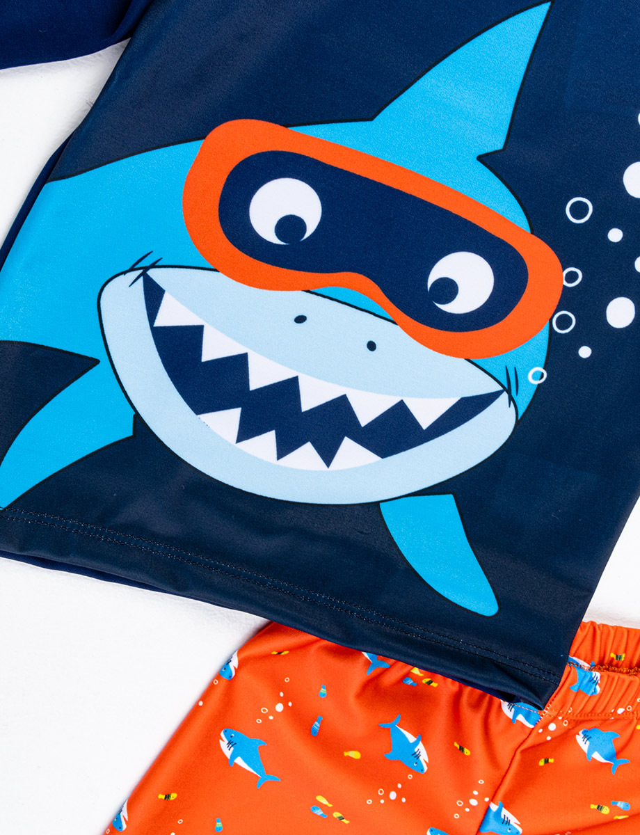 Traje de baño 2 piezas estampado